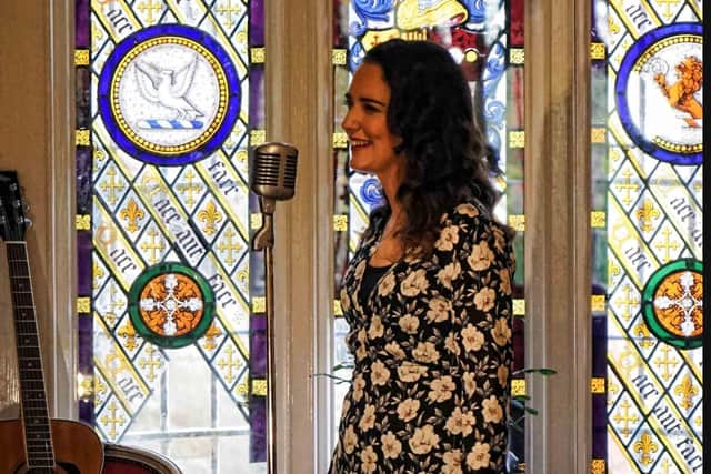 Singer Andrea Begley