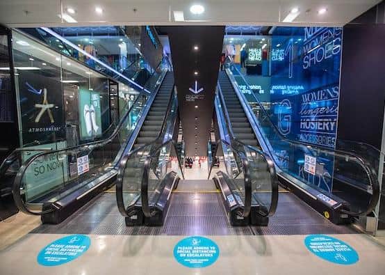 Primark store before reopening