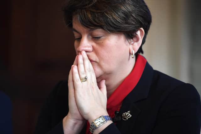 Arlene Foster's time as DUP leader appears to be close to an end. Photo: Leon Neal/Getty