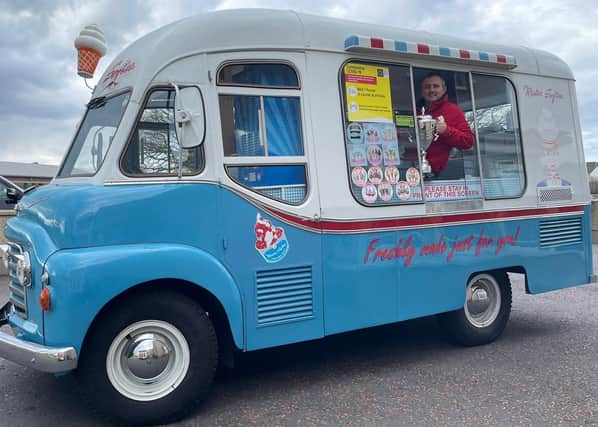 Jimmy Robinson has won Ice Cream Van of the Year 2021