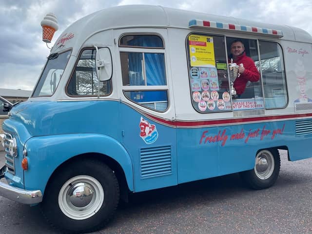 Jimmy Robinson has won Ice Cream Van of the Year 2021