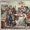 Edward Jenner vaccinating patients against smallpox. Picture: Wellcome Collection