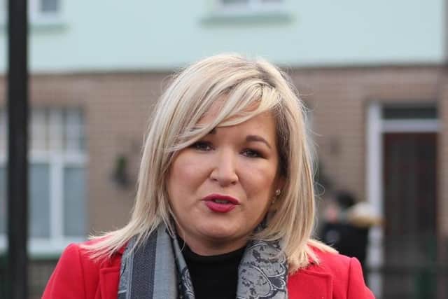Sinn Fein Deputy First Minister Michelle O'Neill