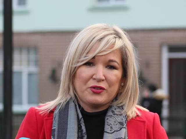 Sinn Fein Deputy First Minister Michelle O'Neill