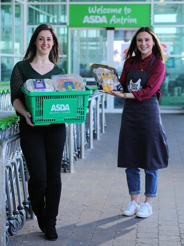 Ellen Wright, Brand Marketing at Moy Park and Emma Swan, Asda’s Buying Manager for NI Local