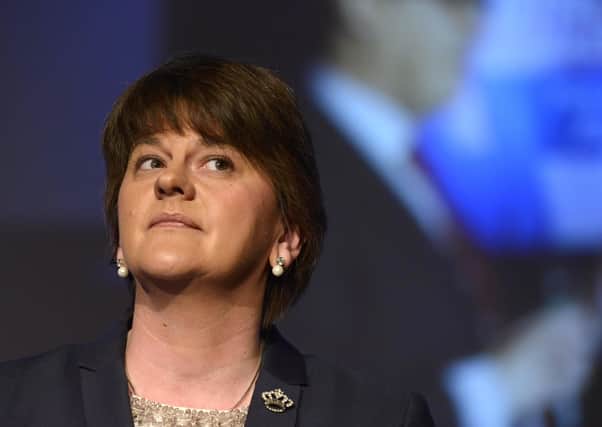 First Minister and ex-DUP leader Arlene Foster