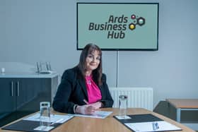Angela McAllister who has been appointed to the new post of Property and Conference Co-ordinator at Ards Business Hub