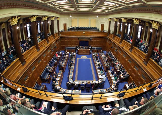 Translating MLAs’ Irish or Ulster Scots will come with a hefty bill. Photo: Kelvin Boyes/ Pool/Getty