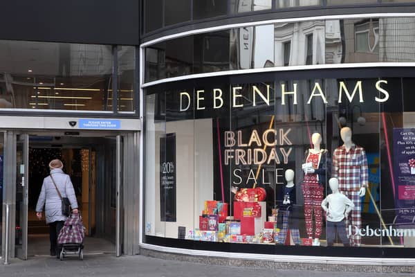 Debenhams store in Belfast's city centre which will close following the announcement the business has gone into liquidation.PICTURE BY STEPHEN DAVISON