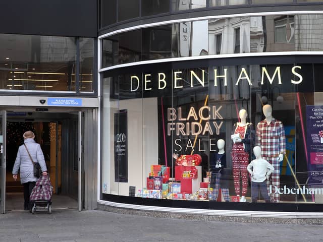 Debenhams store in Belfast's city centre which will close following the announcement the business has gone into liquidation.
PICTURE BY STEPHEN DAVISON
