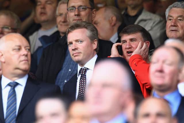 Former Rangers chairman Craig Whyte at Ibrox