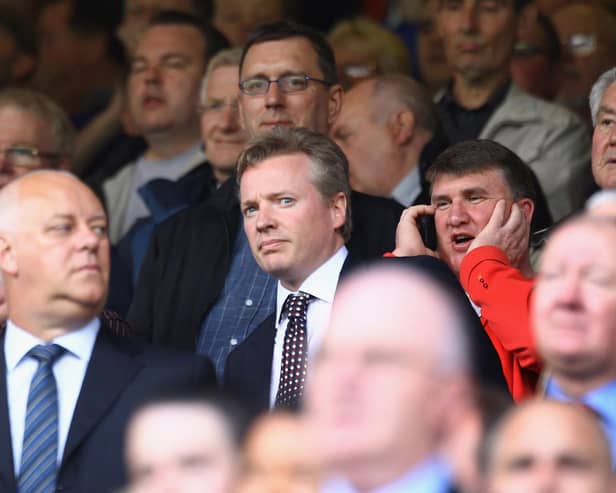 Former Rangers chairman Craig Whyte at Ibrox