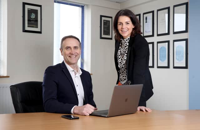 Geoff and Sinead Higgins, founders of Decision Time, which is investing £600,000 and creating 13 jobs