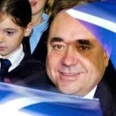 Alex Salmond campaigning in 2014