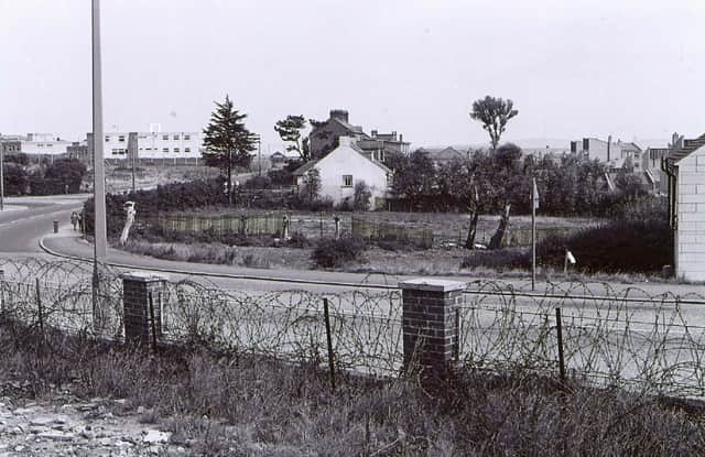 One of the locations where some of the Ballymurphy victims were killed in August 1971