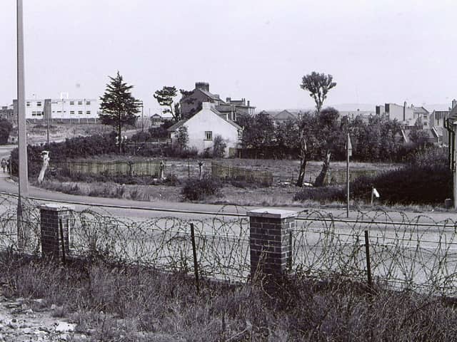 One of the locations where some of the Ballymurphy victims were killed in August 1971