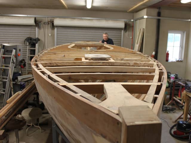 Fermanagh man Paul Louden-Brown has meticulously restored Fairy class yacht 'Petrel'