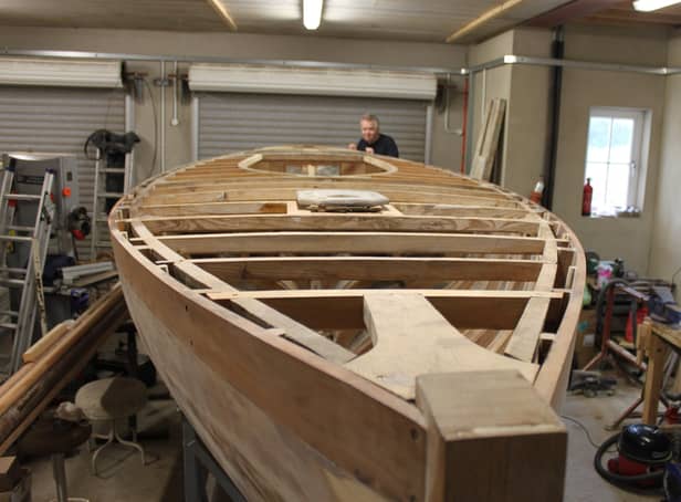 Fermanagh man Paul Louden-Brown has meticulously restored Fairy class yacht 'Petrel'