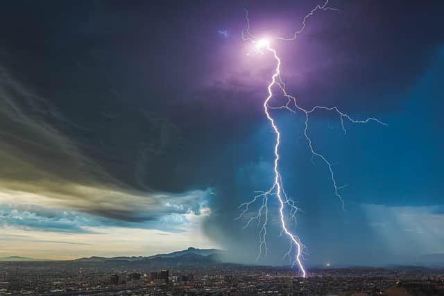 A thunderstorm