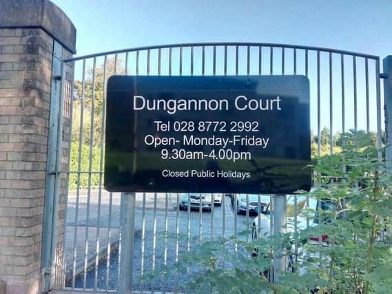 Man appeared by video link at Dungannon Court this morning.
