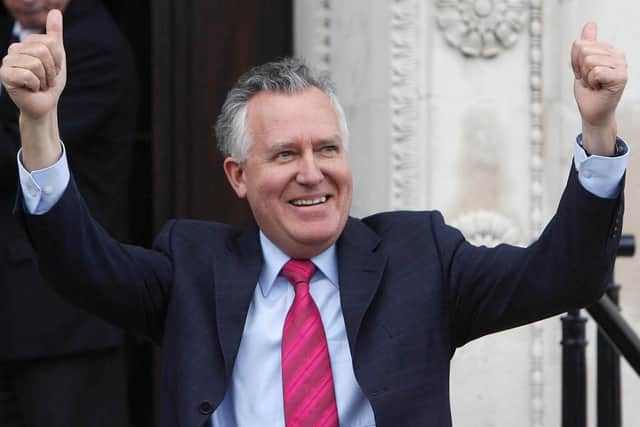 Peter Hain in May 2007, after DUP shared power with Sinn Fein, helped strike the St Andrews deal to restore Stormont, the ramifications of which still haunt us. Photo: Niall Carson/Pool/PA Wire