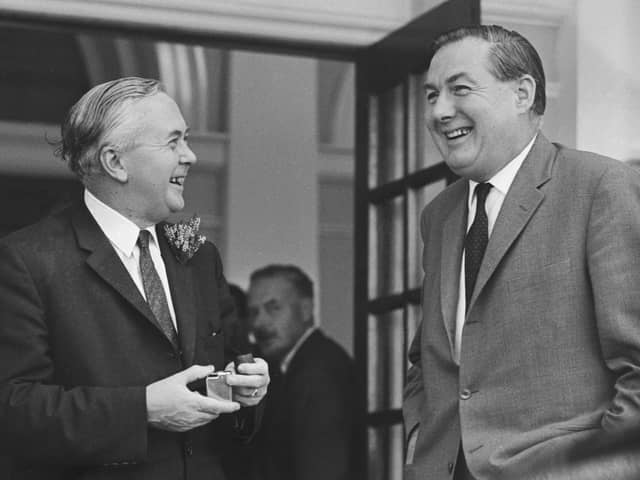The Prime Minister Harold Wilson, seen above with Jim Callaghan in 1965,  had wanted the Unionist MPs to abstain from voting with the Conservatives. Callaghan, who as Home Secretary from 1967 was responsible for NI, said once soldiers were on the streets, troublemakers would revive the republican narrative of British occupation