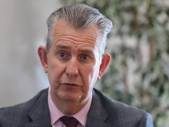 The new designate leader of the DUP, Edwin Poots.
