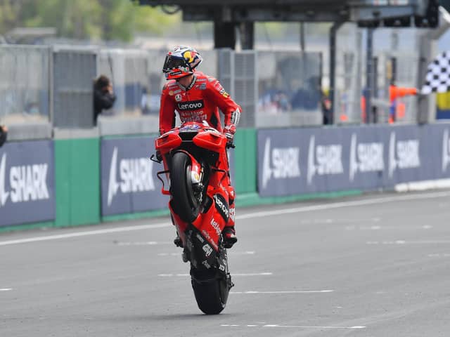 Ducati MotoGP rider Jack Miller won the French Grand Prix at Le Mans.
