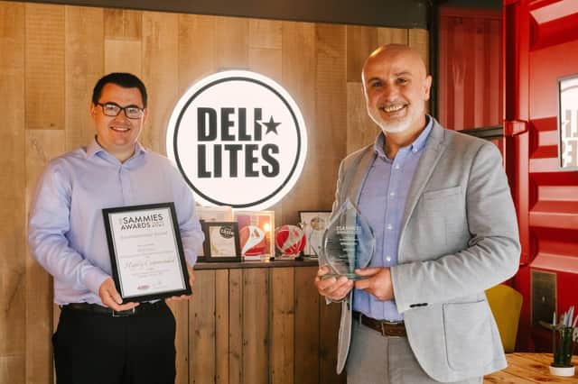 Deli Lites Cathal McDonnell, Technical Manager and Ricky Hanbay, Manufacturing Manager