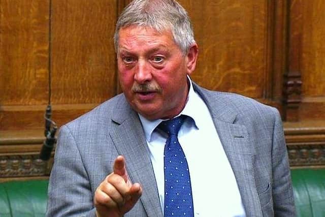 DUP MP for East Antrim Sammy Wilson