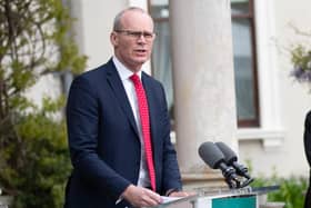 Handout photo issued by Julien Behal Photography of  Minister for Foreign Affairs, Simon Coveney. Issue date: Thursday May 20, 2021.