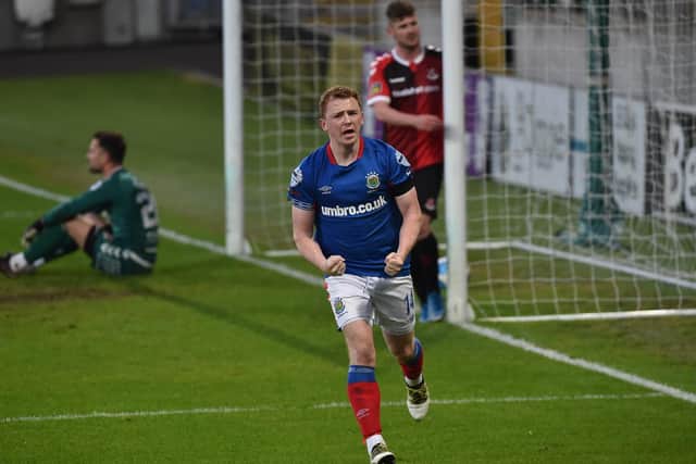 Shayne Lavery wants to end the season in style with Linfield