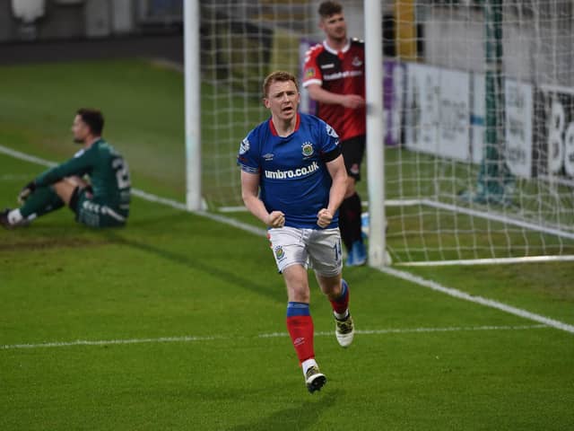 Shayne Lavery wants to end the season in style with Linfield