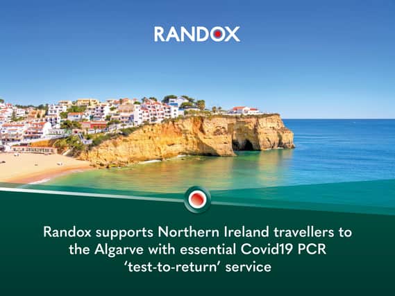 Antrim's Randox supports NI travellers