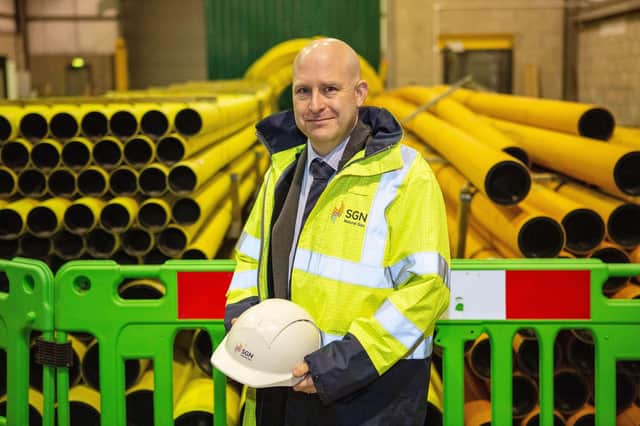 David Butler, Director of SGN Natural Gas and ‘Engineer of the Year’ in the Gas Industry Awards 2021