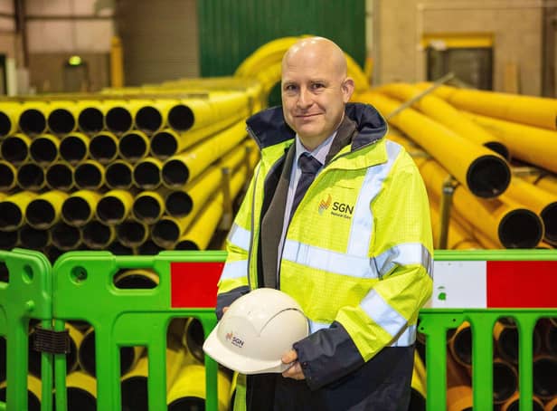 David Butler, Director of SGN Natural Gas and ‘Engineer of the Year’ in the Gas Industry Awards 2021