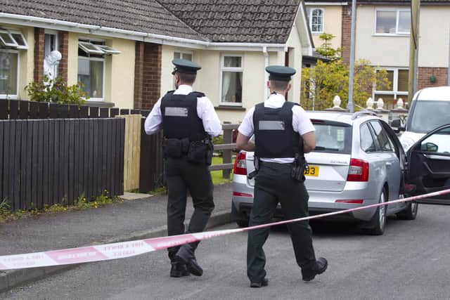 A man has died and another is critically ill followng a house fire in Cloughoge in County Armagh