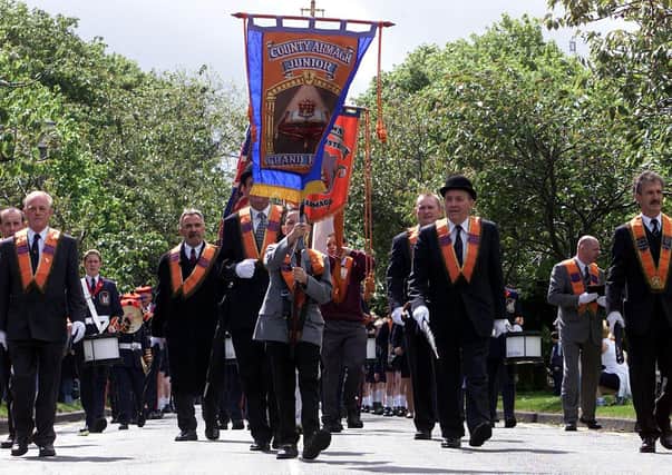 A previous Junior Orange Order parade through Bangor on Saturday.
Picture by Brian Little