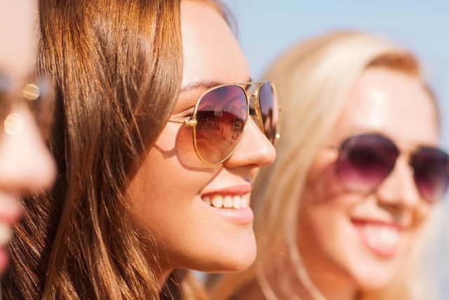 You will need sunglasses!