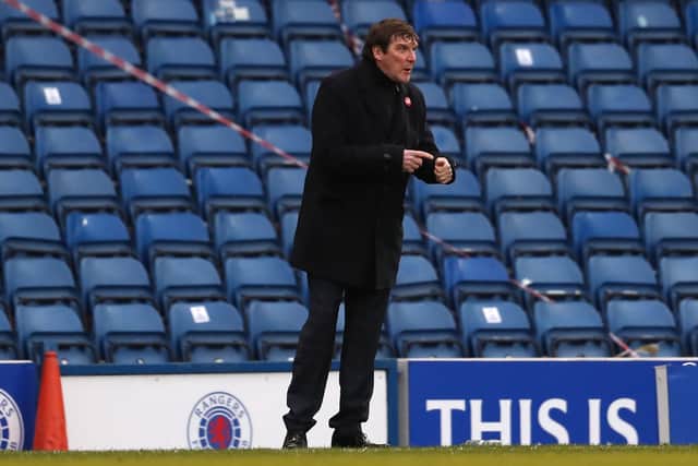 Kilmarnock manager Tommy Wright.