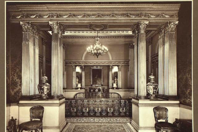 Interior of Londonderry House, Park Lane, London c.1920s. Picture courtesy of Lady Rose Lauritzen and the Deputy Keeper of the Records, Public Record Office of Northern Ireland. PRONI reference: D4567/2/23Interior of Londonderry House, Park Lane, London c.1920s. Picture courtesy of Lady Rose Lauritzen and the Deputy Keeper of the Records, Public Record Office of Northern Ireland. PRONI reference: D4567/2/23