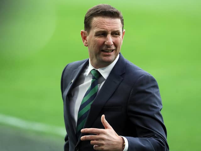 Northern Ireland manager Ian Baraclough. Pic by PA
