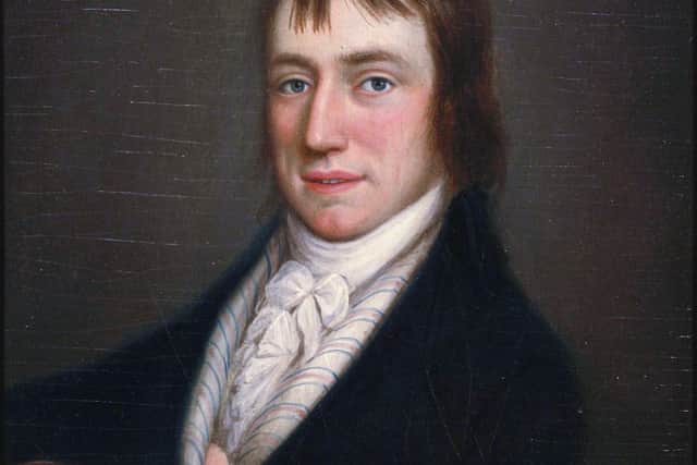 Portrait of William Wordsworth by William Shuter. 1798