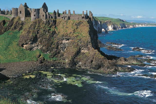 Wordsworth was 'Eager to see Dunluce Castle'. Photo  Tourism NI