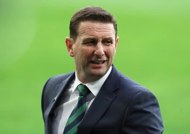 Northern Ireland manager Ian Baraclough. Pic by PA.