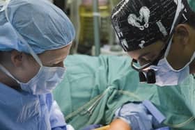Surgery. (U.S. Army photo by Maria Pinel)