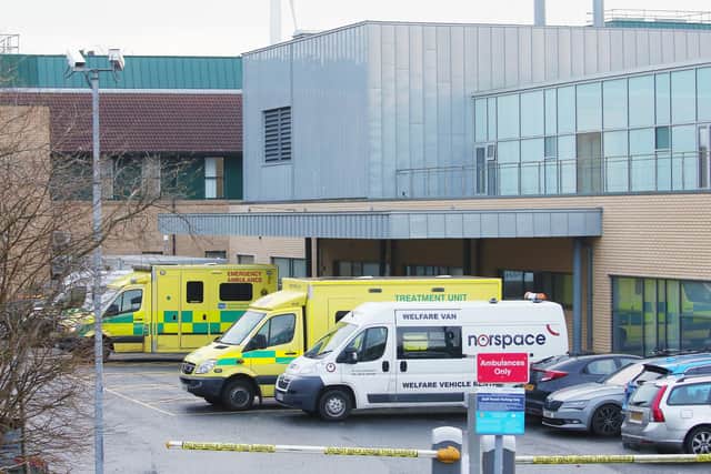 Antrim Area Hospital. 

Picture by Jonathan Porter/PressEye