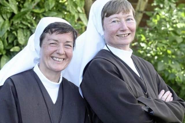 Sr Martina and best friend Sr Elaine Kelly during their time at the Adoration Convent