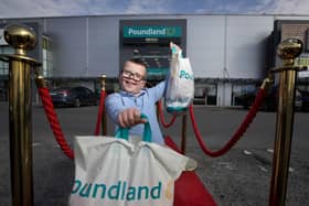 Jack celebrates the launch fo Poundland’s new Charitable Foundation