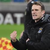 Dungannon Swifts manager Dean Shiels. Pic by Pacemaker